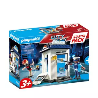 Playmobil City Action - Starter Pack Motard de police et voleur - 70502