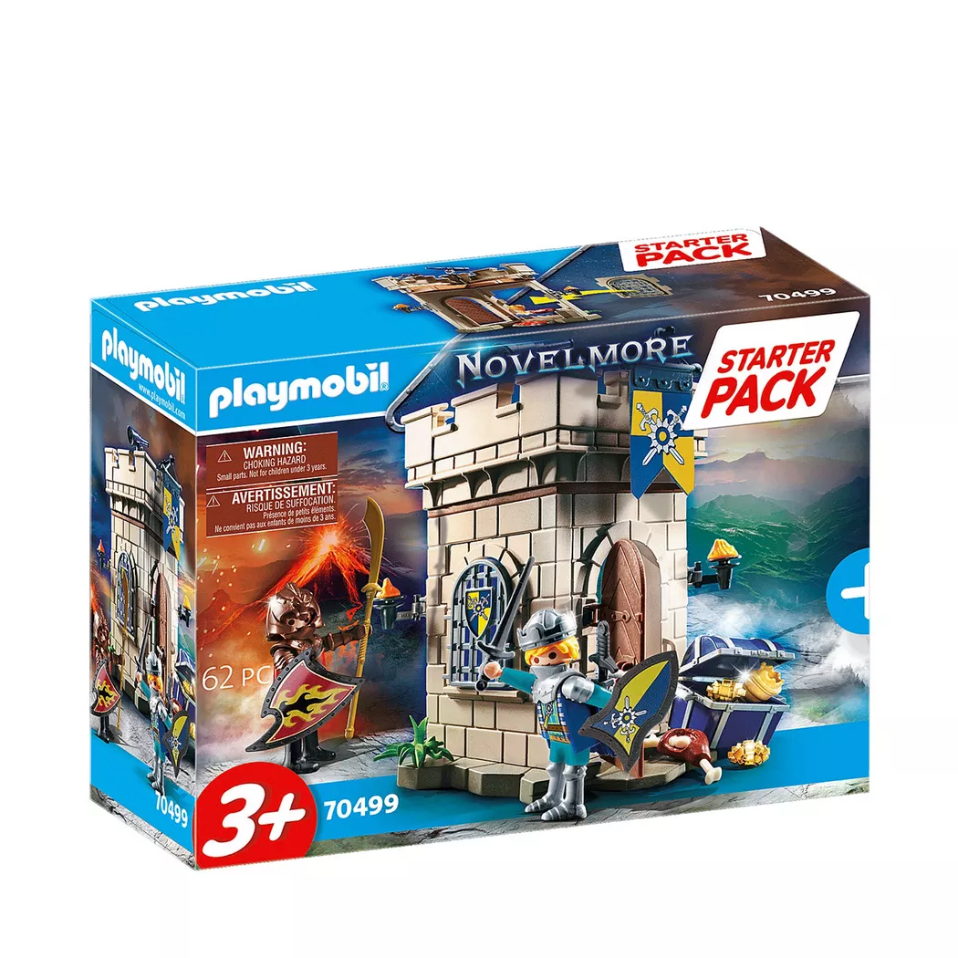 Playmobil - 70499 Starter Pack Novelmore, Multicolor