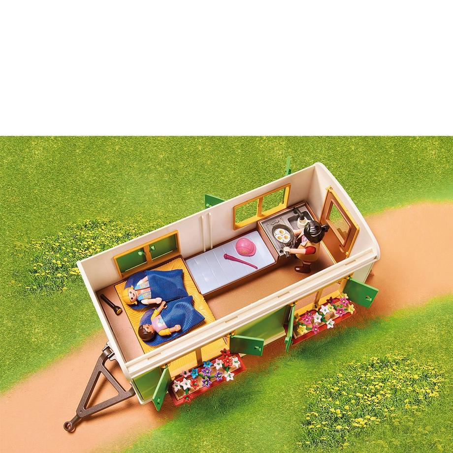 Playmobil  70510 Ranch dei Pony con roulotte 