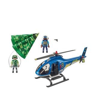 Playmobil  70569 Police Hélicoptère de police et parachutiste 