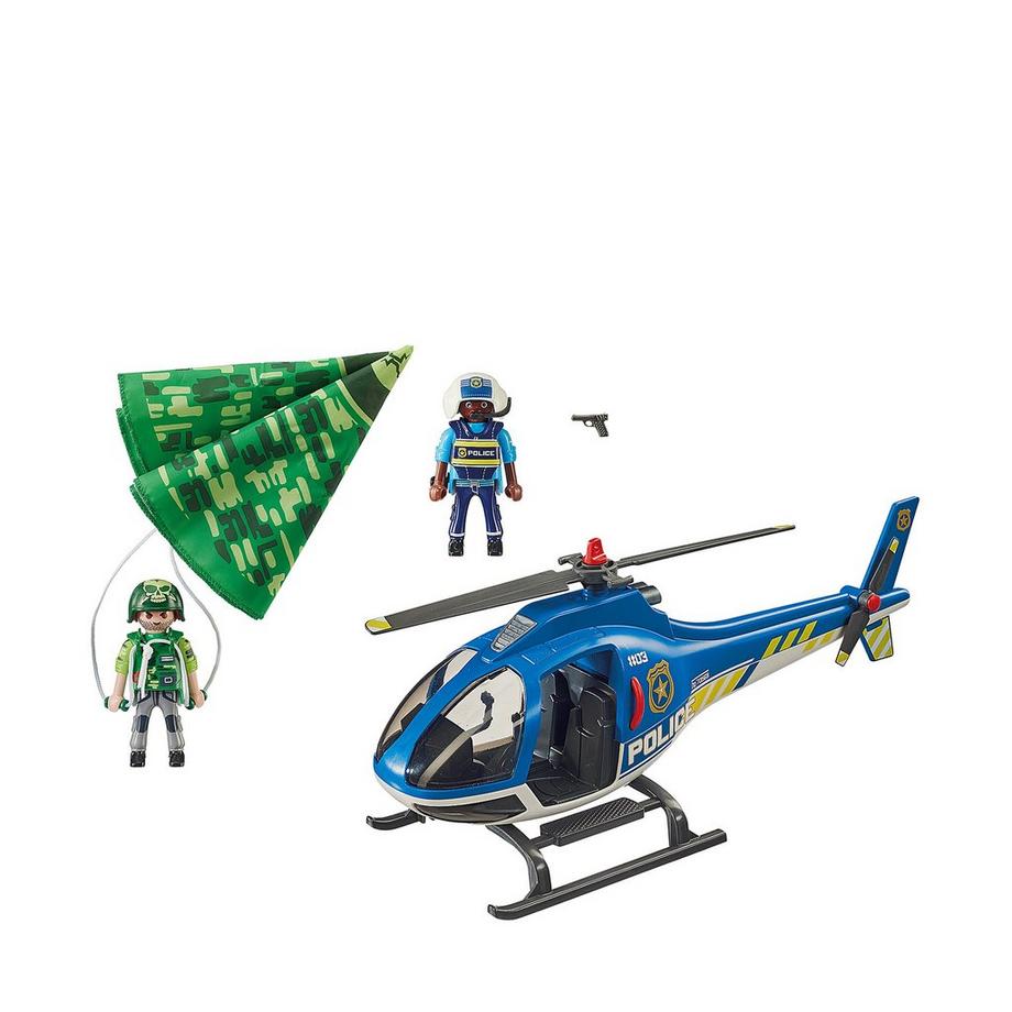 Playmobil  70569 Polizei-Hubschrauber, Fallschirm-Verfolgung 
