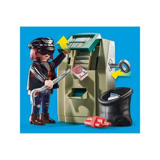 Playmobil  70572 Polizei-Motorrad, Verfolgung des Geldräubers 