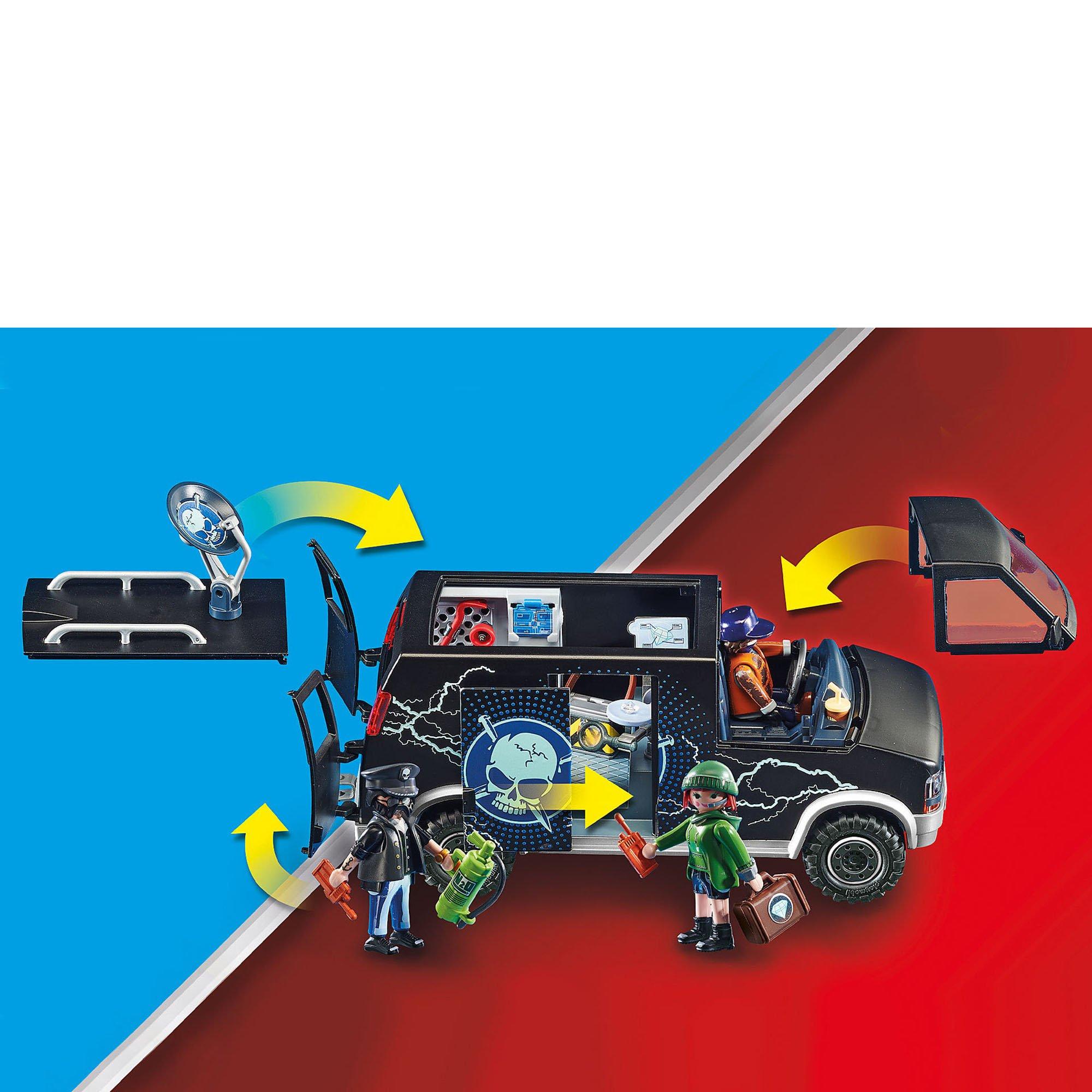 Playmobil  70575 Police Camion de bandits et policier 