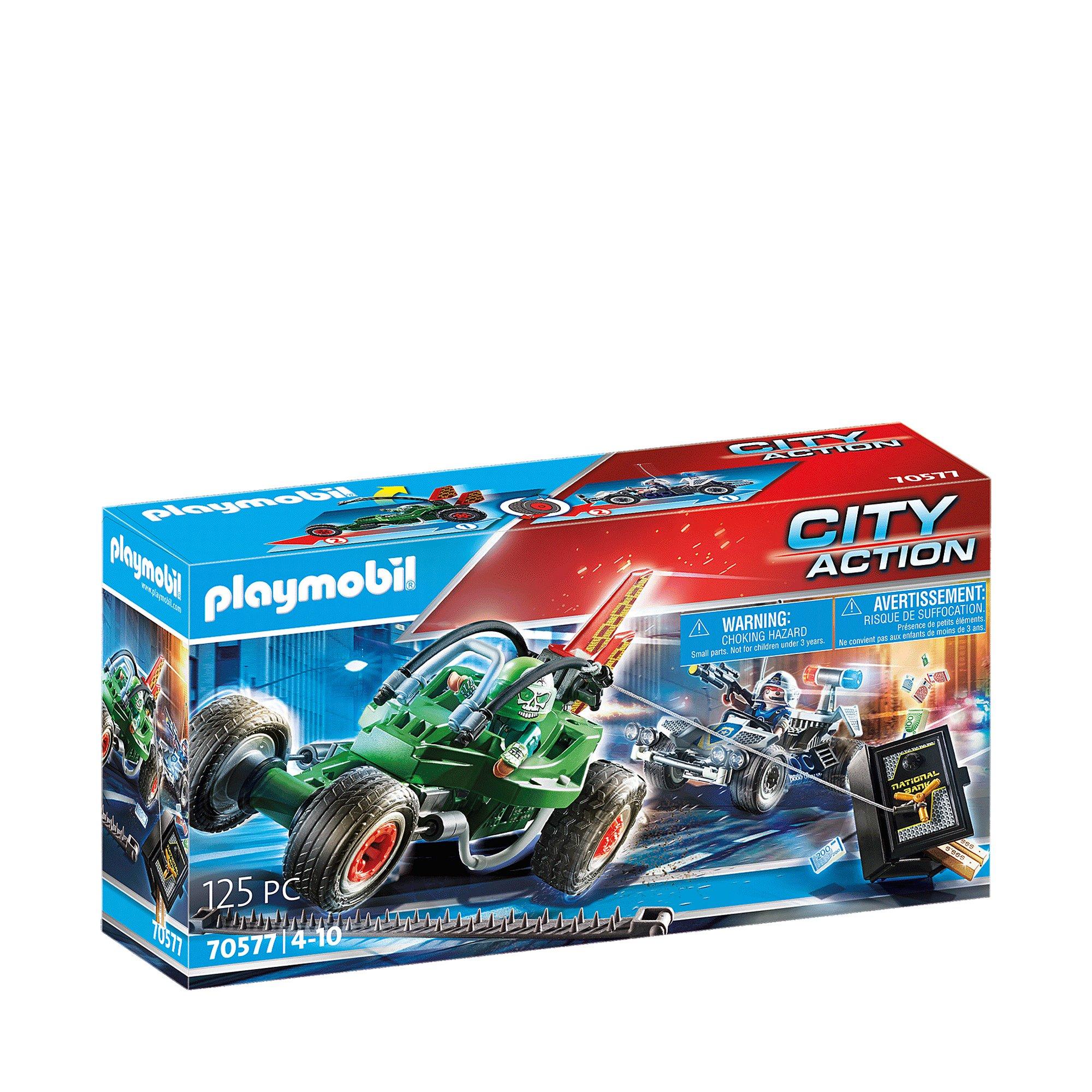 Playmobil  70577 Police Karts de policier et bandit 