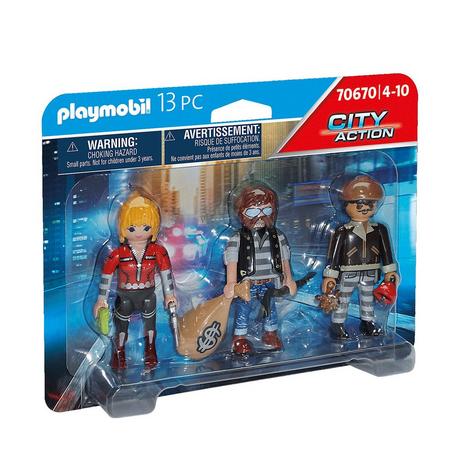 Playmobil  70670 Police Equipe de bandits 