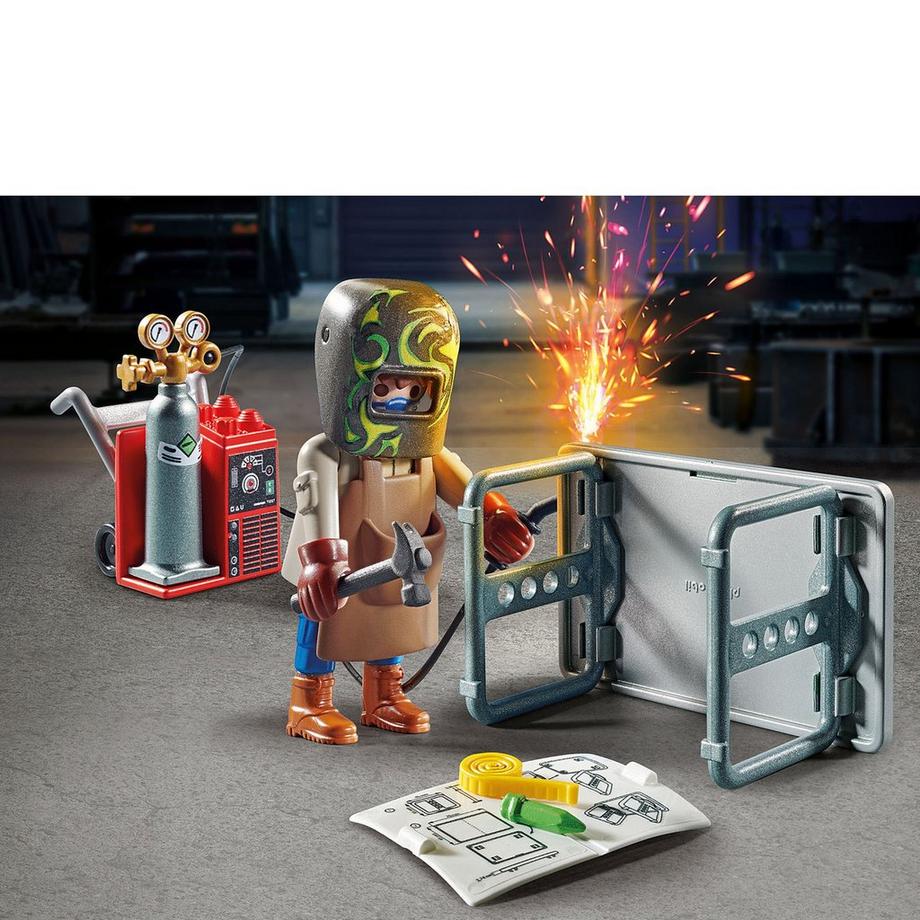 Playmobil  70597 Fabbro con fiamma ossidrica 
