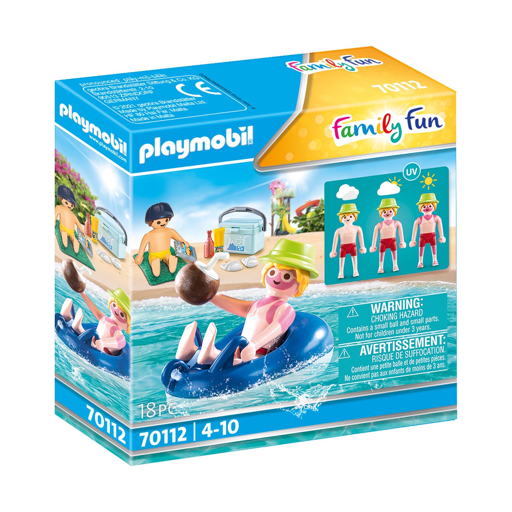 Image of Playmobil 70112 Badegast mit Schwimmreifen