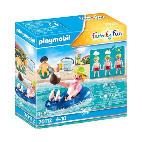 Playmobil  70112 Badegast mit Schwimmreifen 