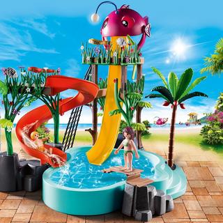 Playmobil  70609 Aqua Park mit Rutschen 