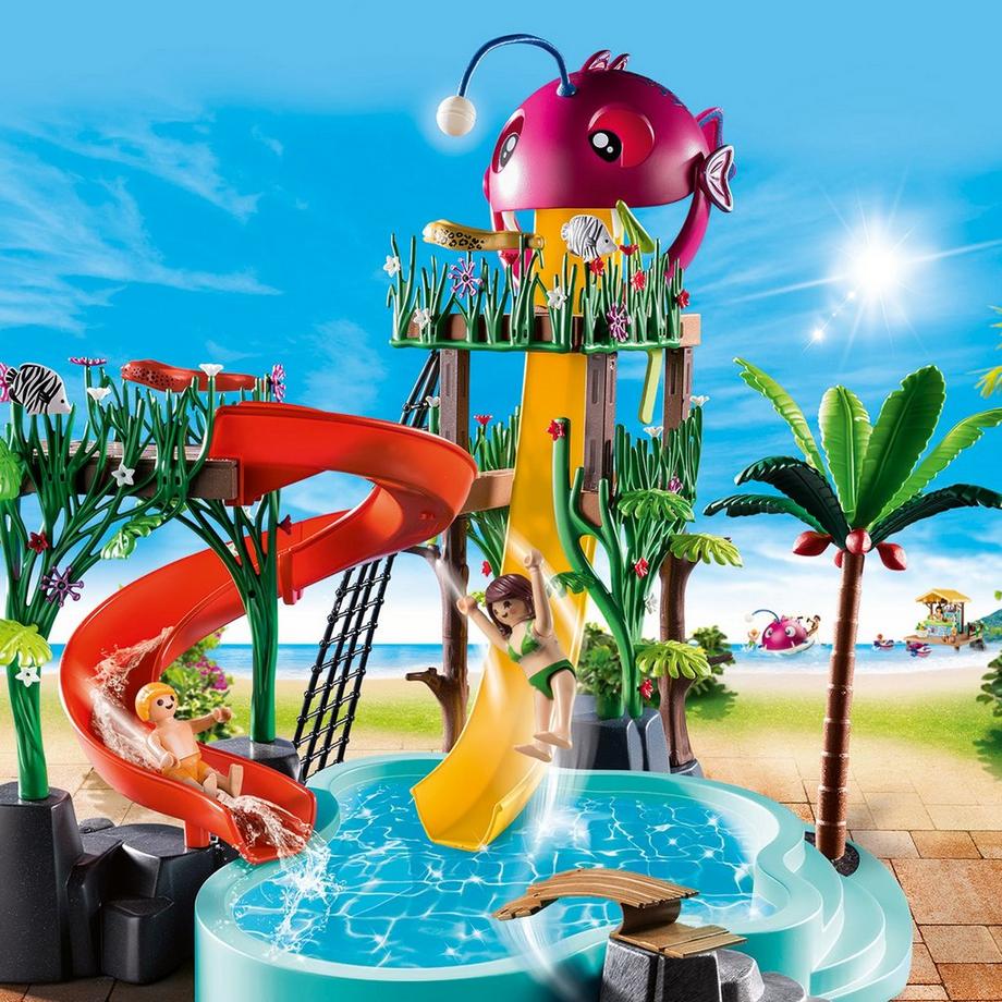 Playmobil  70609 Parco acquatico con scivoli 
