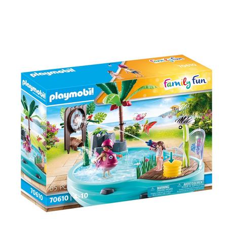 Playmobil  70610 Piscina con giochi d'acqua 
