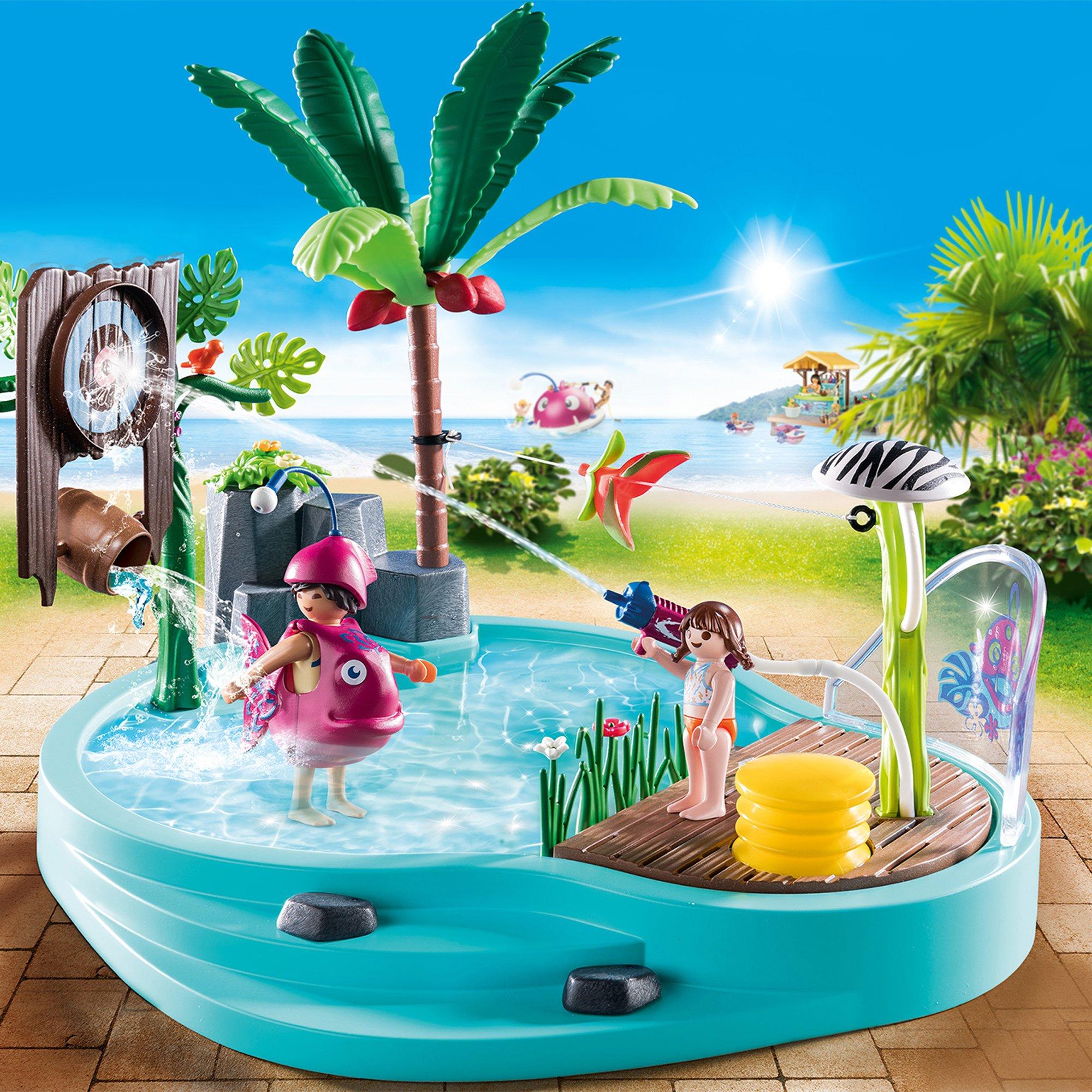 Playmobil  70610 Piscina con giochi d'acqua 