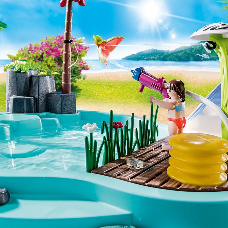 Playmobil  70610 Piscine avec jet d'eau 