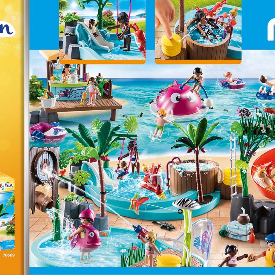 Playmobil  70611 Kinderbecken mit Whirlpool 