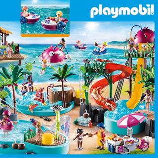 Playmobil  70612 Bar flottant et vacanciers 
