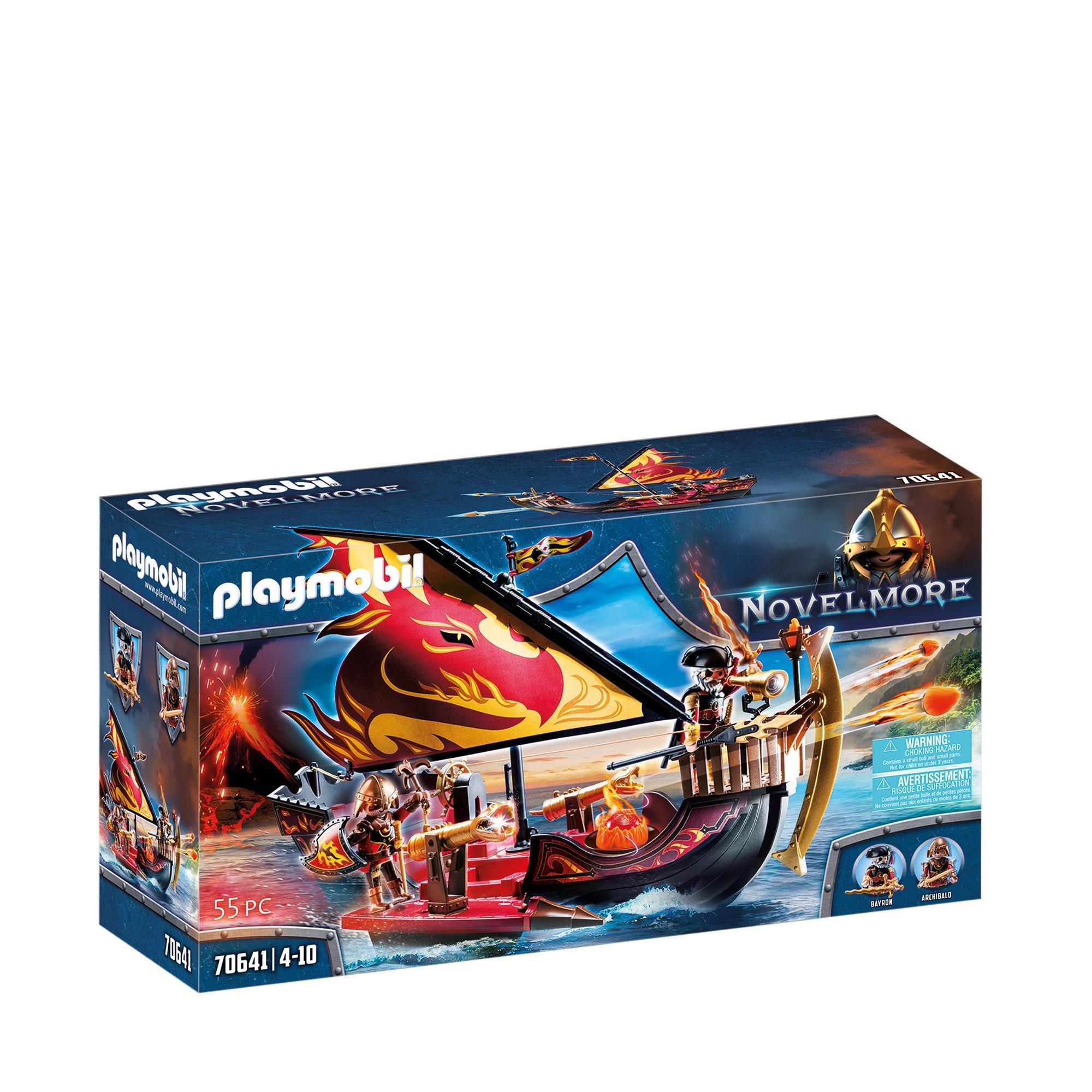 Image of Playmobil 70641 Burnham Raiders Feuerschiff