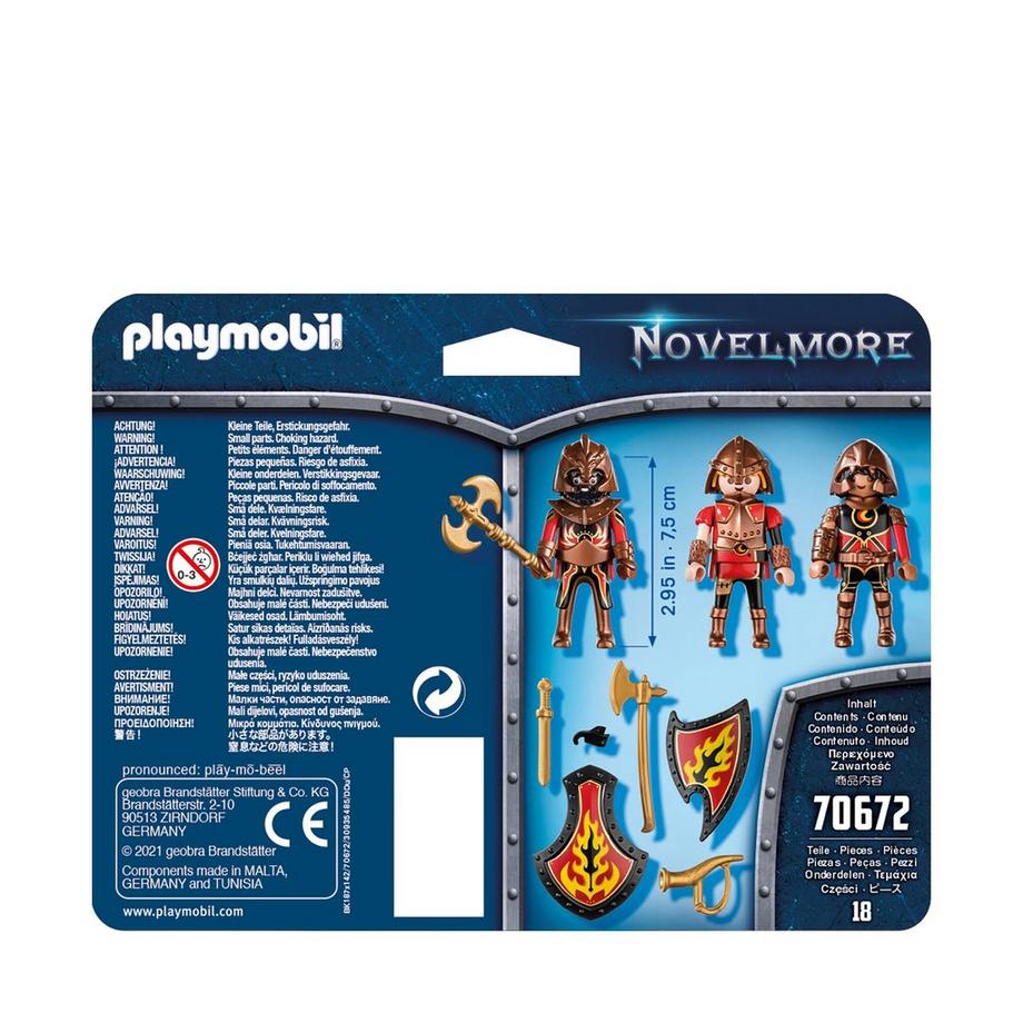 Playmobil  70672 3er Set Burnham Raiders 