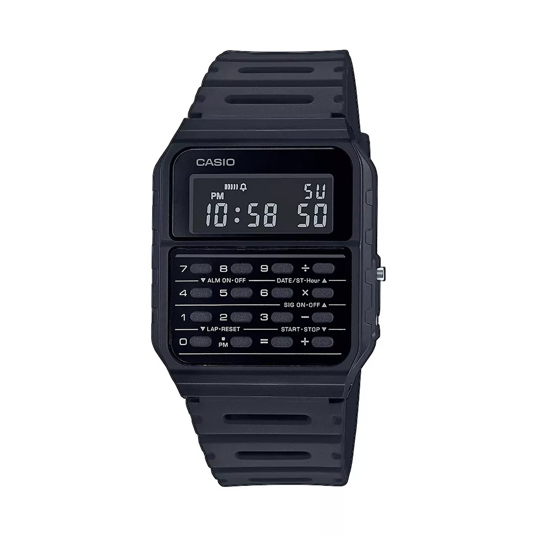 CASIO - Digitaluhr,  Collection Retro, 43mm, Black