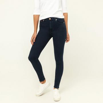 Jeans, vita alta, skinny fit