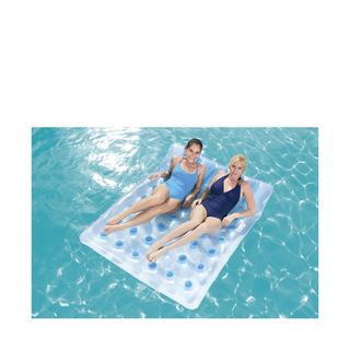 Bestway Double Beach Bed Lounge 173x133x22 Materasso gonfiabile 
