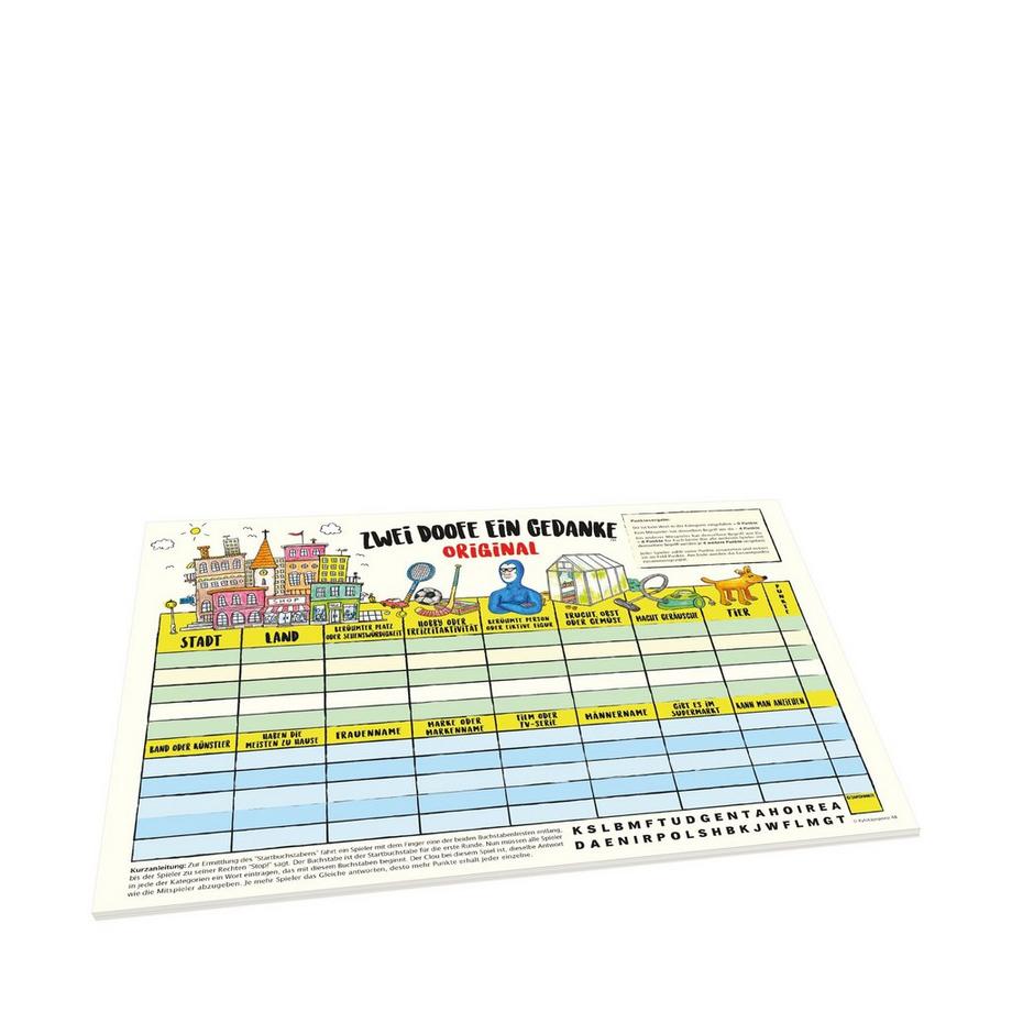 4M  Zwei Doofe ein Gedanke, Deutsch 