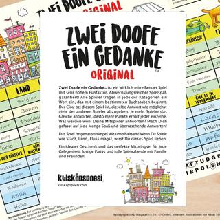 4M  Zwei Doofe ein Gedanke, Allemand 