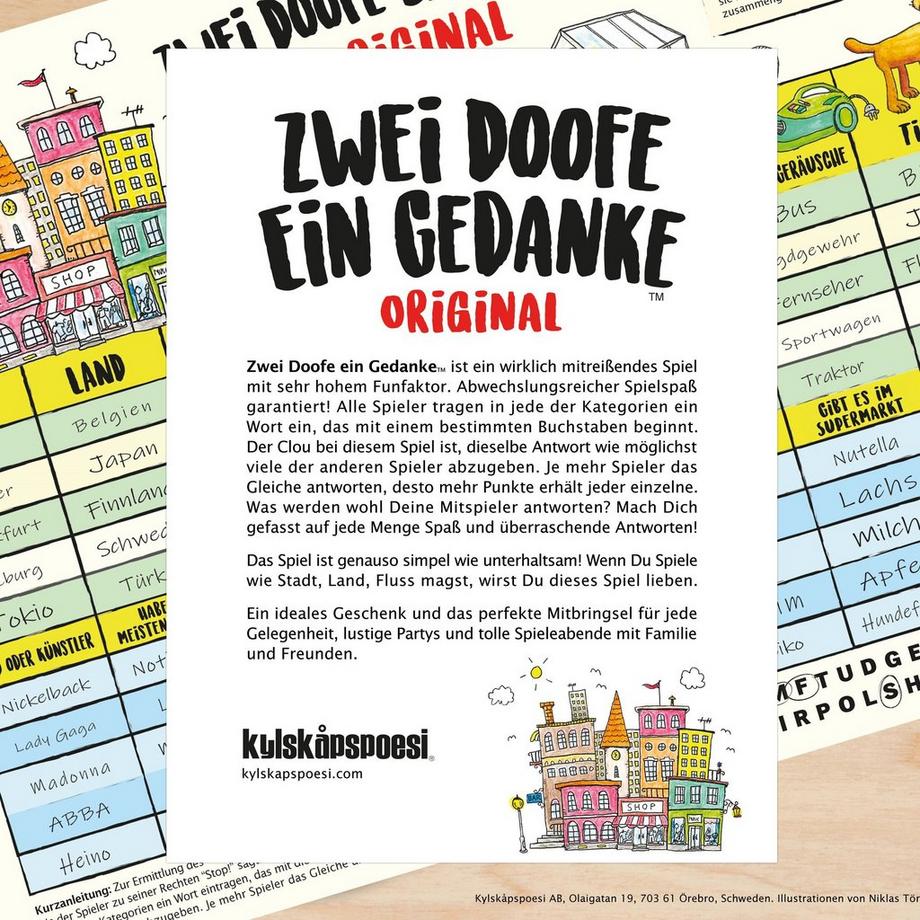 4M  Zwei Doofe ein Gedanke, Deutsch 