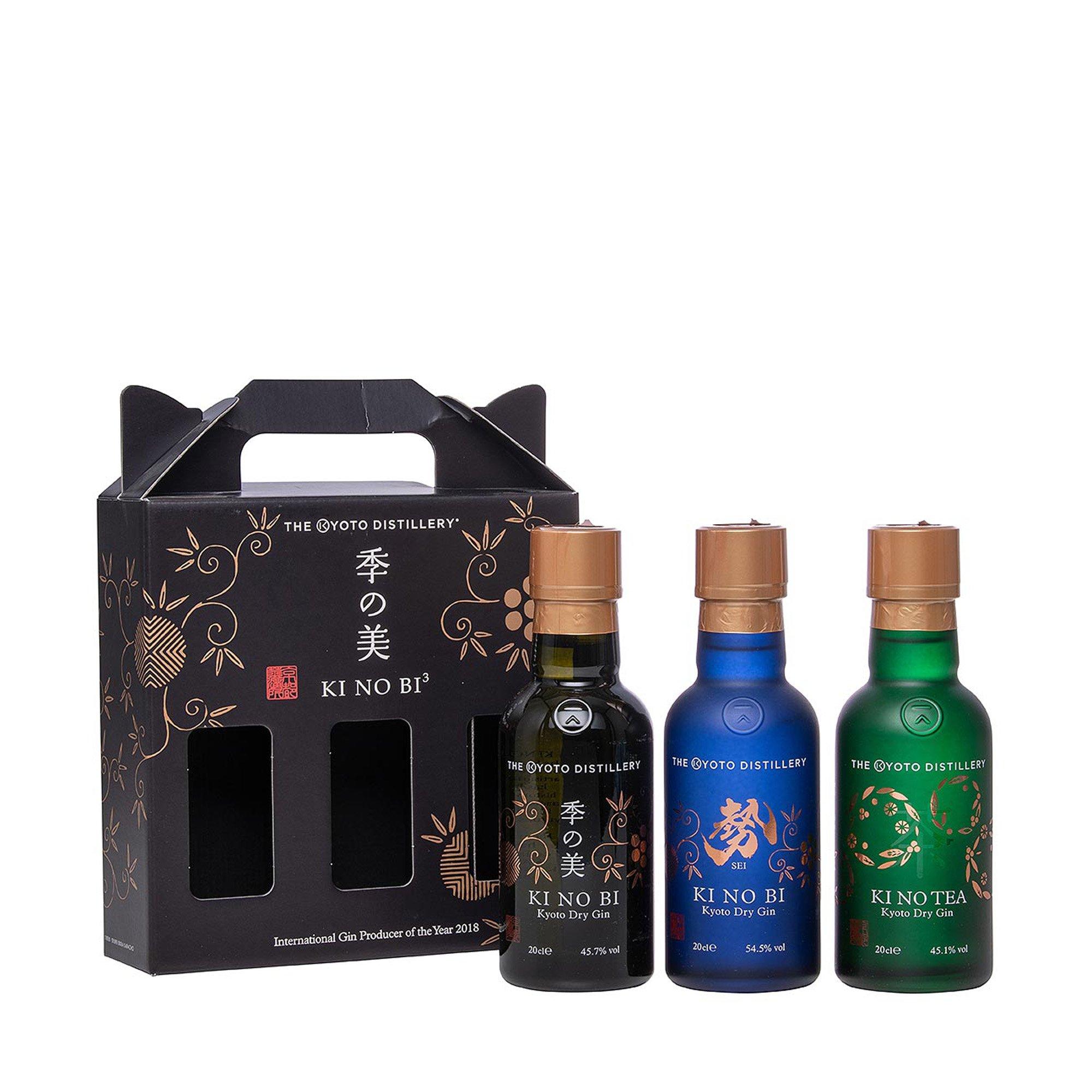 Kyoto KI NO BI Dry Gin Collection 3x20 cl		  