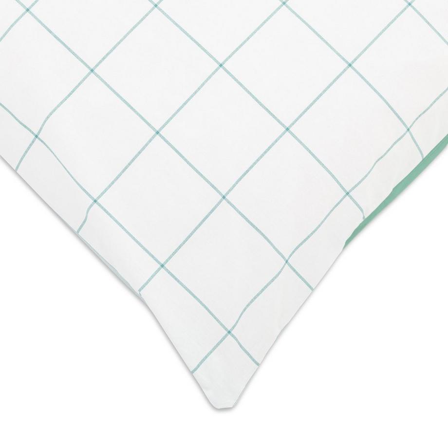 Manor Taie d'oreiller enfant à carreaux  