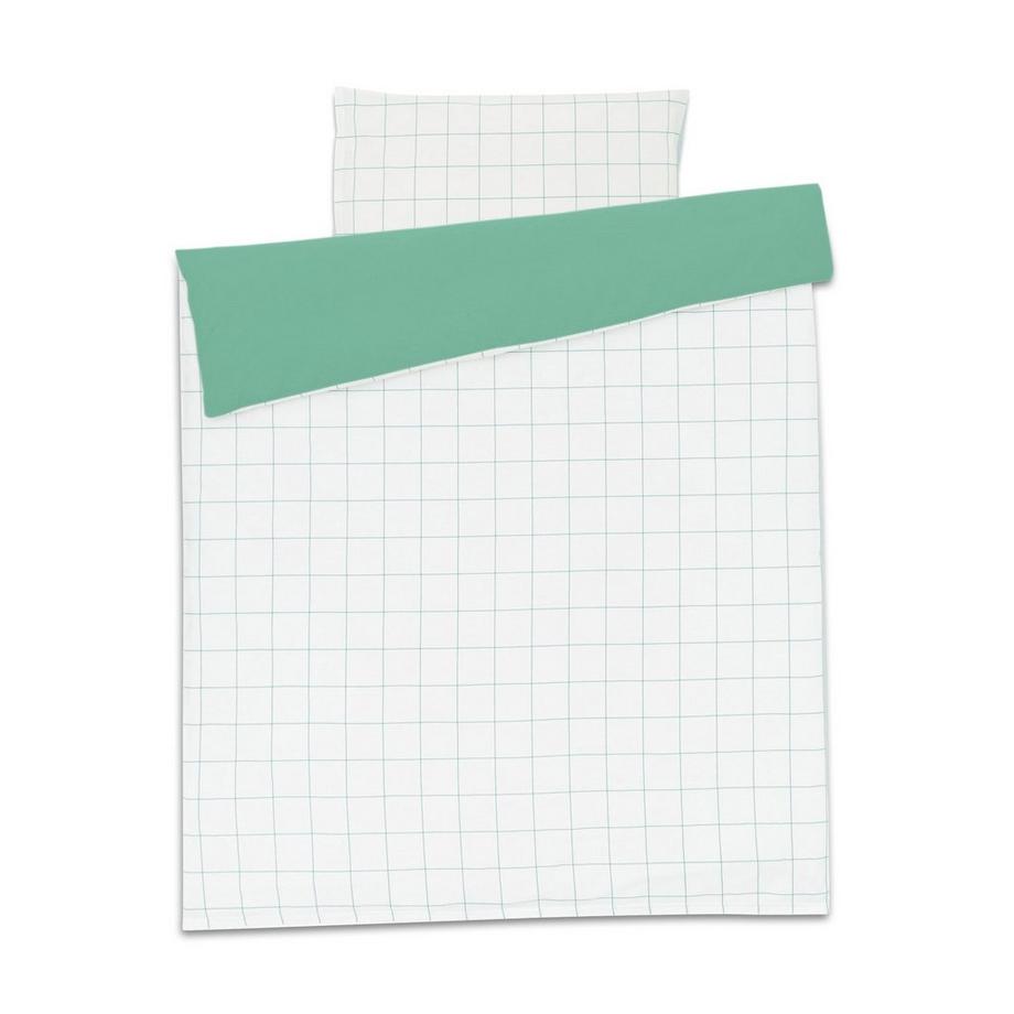 Manor Taie d'oreiller enfant à carreaux  