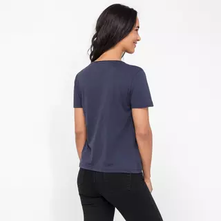TOMMY JEANS  T-shirt, Body Fit, manica corta Blu Scuro