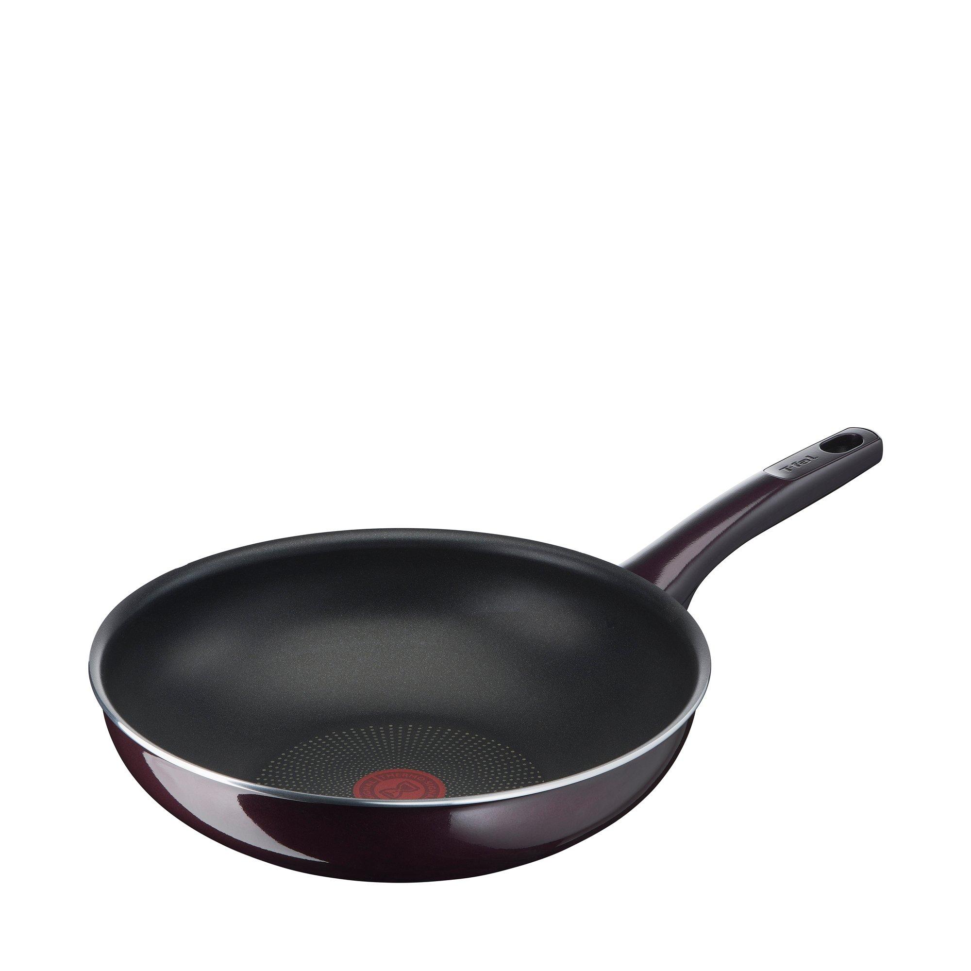 TEFAL poêle wok antiadhésive haute performance résistante aux rayures 28 cm