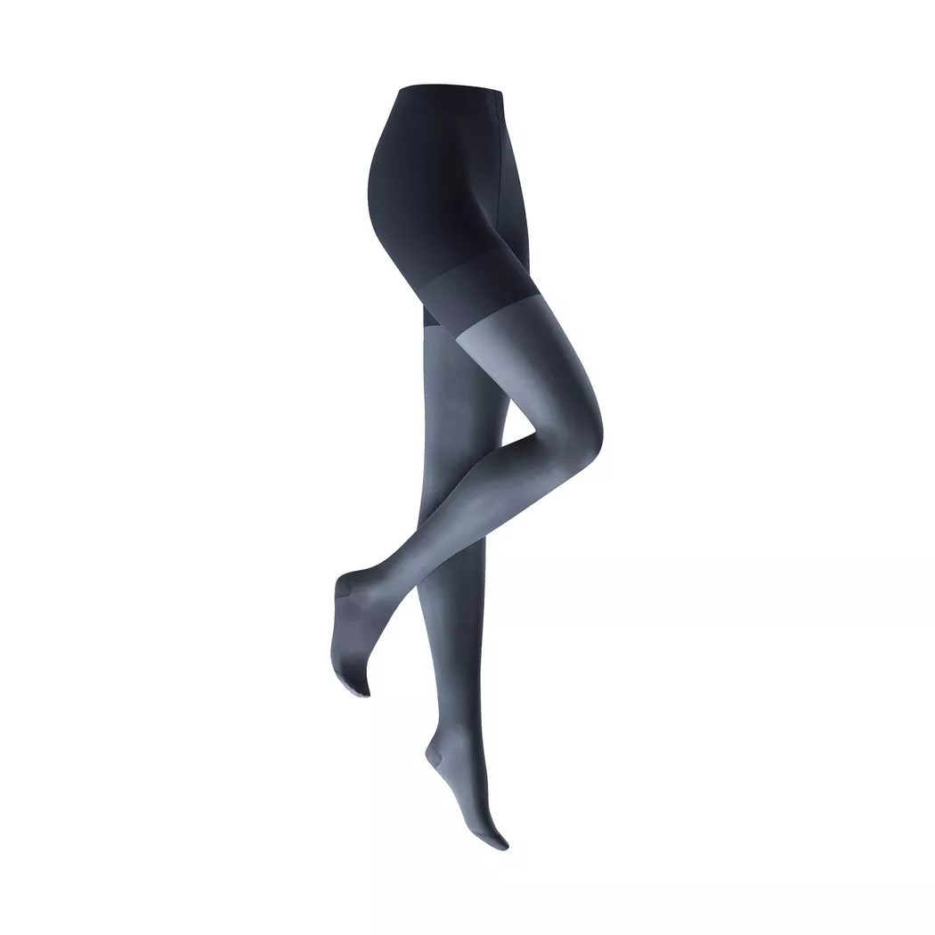 Feinstrumpfhose KUNERT "Strumpfhose Fly&Care 40", Damen, Gr. 38-40, schwarz (marine 0880), Obermaterial: 80% Polyamid PA. 20% Elasthan EL., Strumpfhosen Feinstrumpfhose