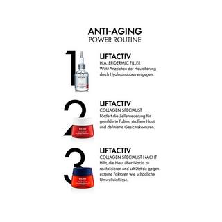 VICHY  Liftactiv  Collagen Specialist Nuit 
 Liftactiv Collagen Specialist Notte 