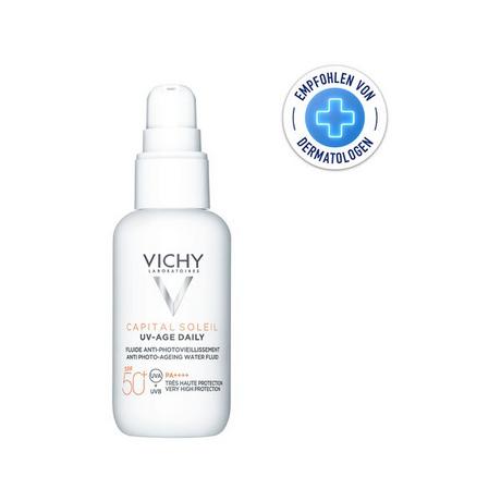VICHY Capital Soleil UV age SPF50+ Capital Soleil fluide anti-photovieillissement UV-AGE 40ml - Pour tout type de peau 