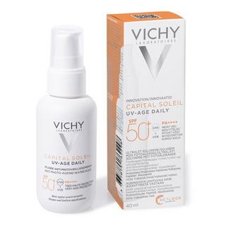 VICHY Capital Soleil UV age SPF50+ Capital Soleil tägliches Anti-Photoaging Fluid UV-Age Daily LSF 50+ / PPD 46 