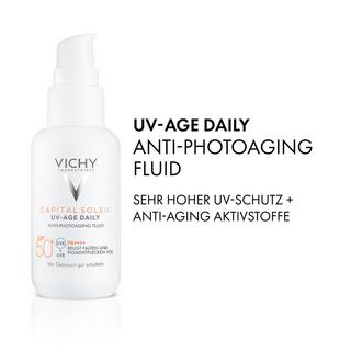 VICHY Capital Soleil UV age SPF50+ Capital Soleil Daily Anti-Photoaging Fluid UV-Age Daily SPF 50+ 
