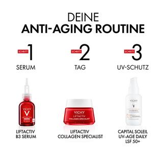 VICHY Capital Soleil UV age SPF50+ Capital Soleil Daily Anti-Photoaging Fluid UV-Age Daily SPF 50+ 