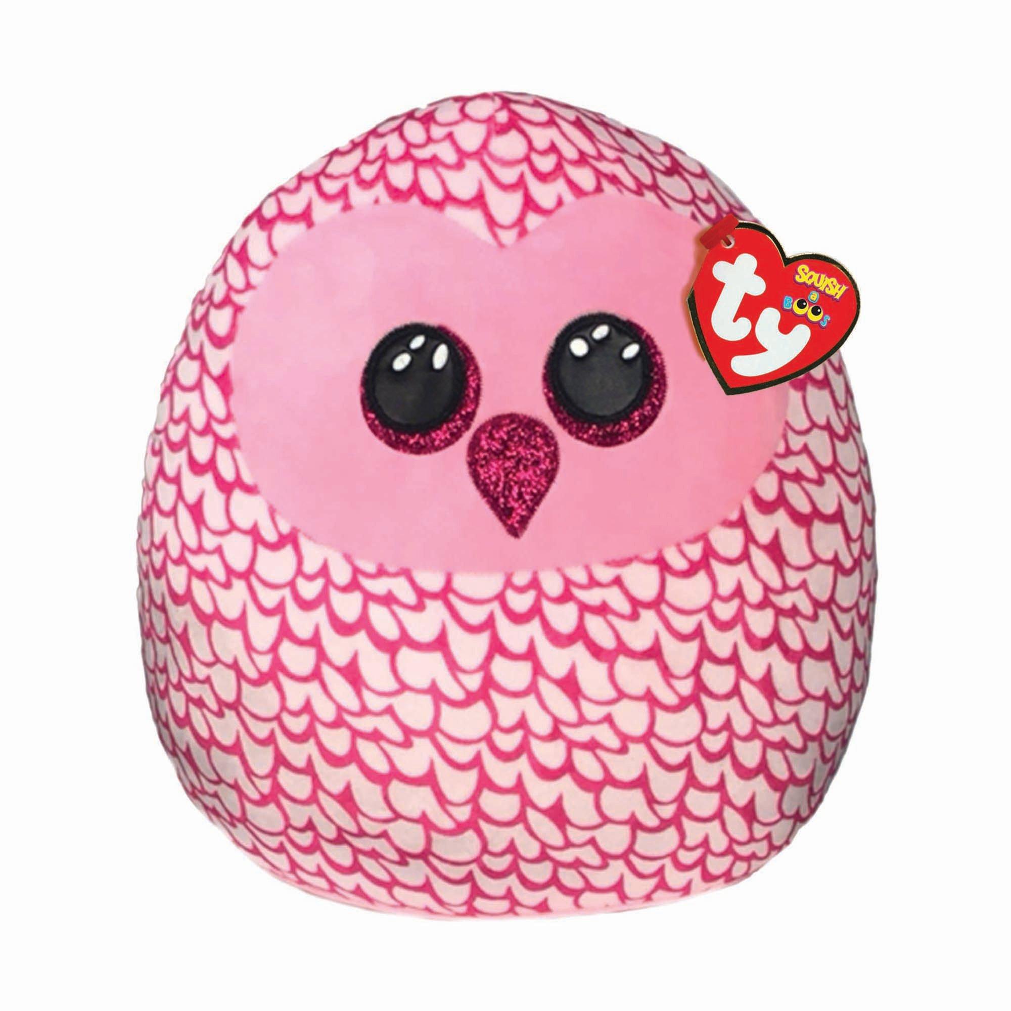 Image of Squish-A-Boo, Pinky, Eule Rosa