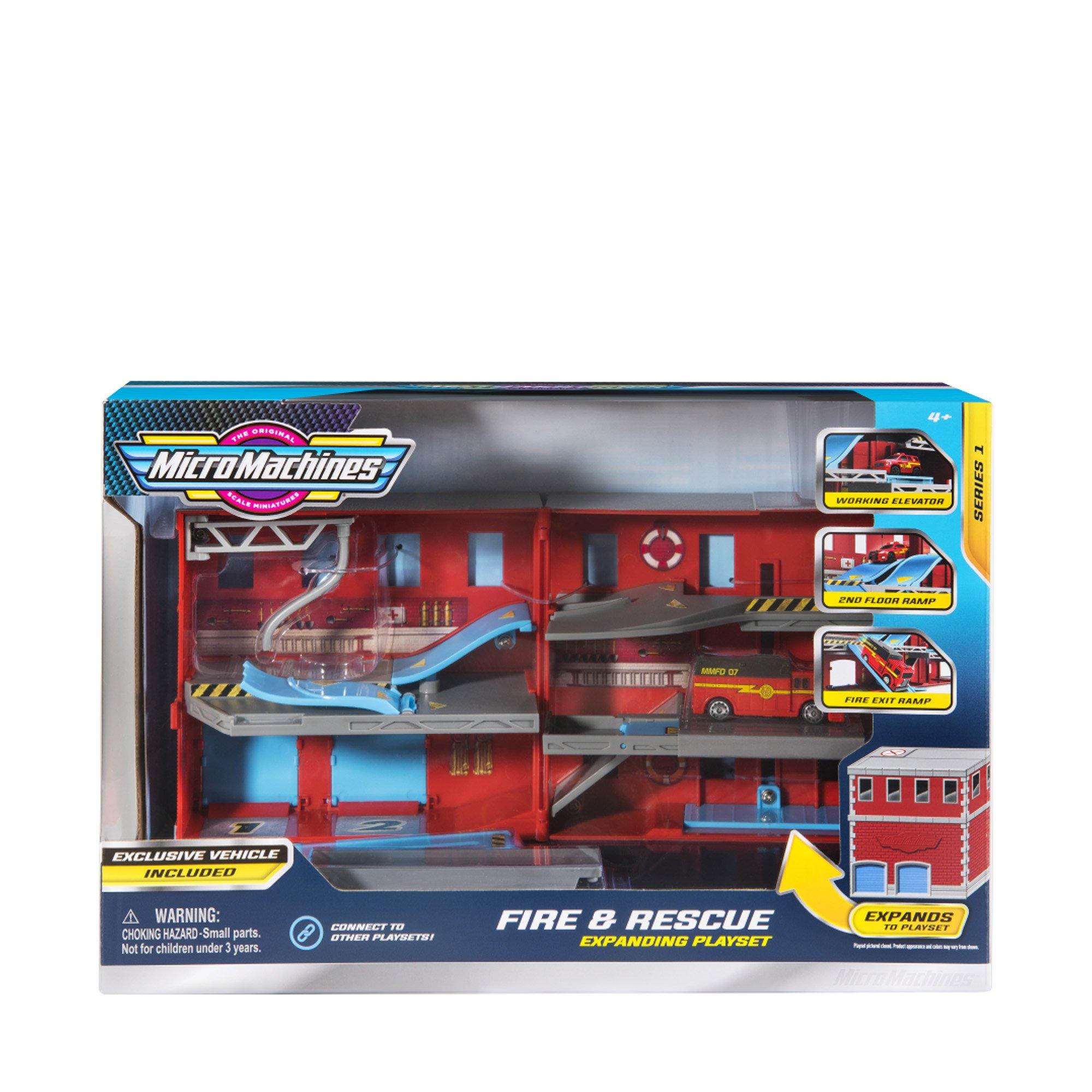 Image of Micro Machines Fire & Rescue Set