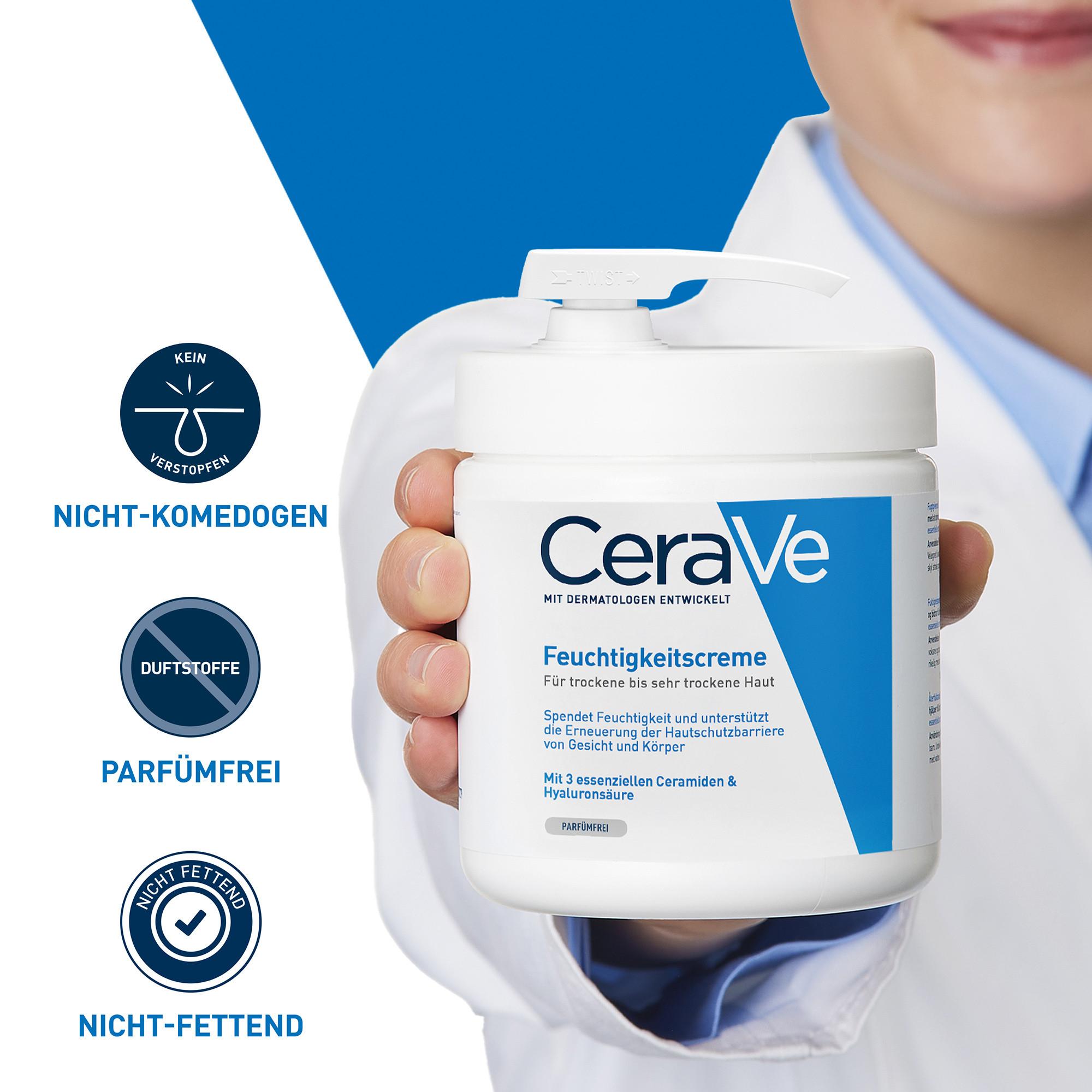 CeraVe Feuchtigkeitslotion Dispenser Feuchtigkeitscreme mit Pumpe 