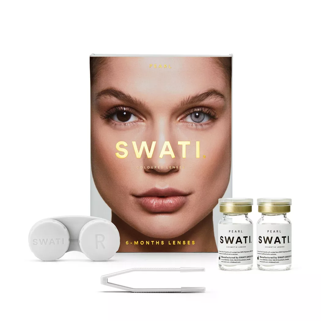 Swati Coloured Lenses Pearl 6 Months