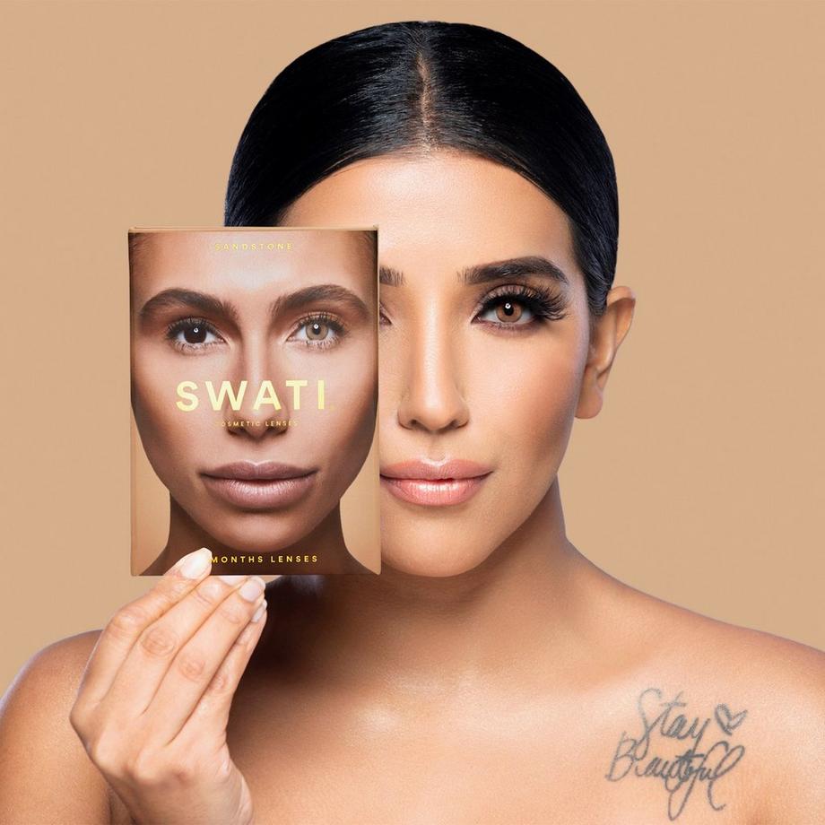 SWATI  Farbige Kontaktlinsen für 6 Monate 