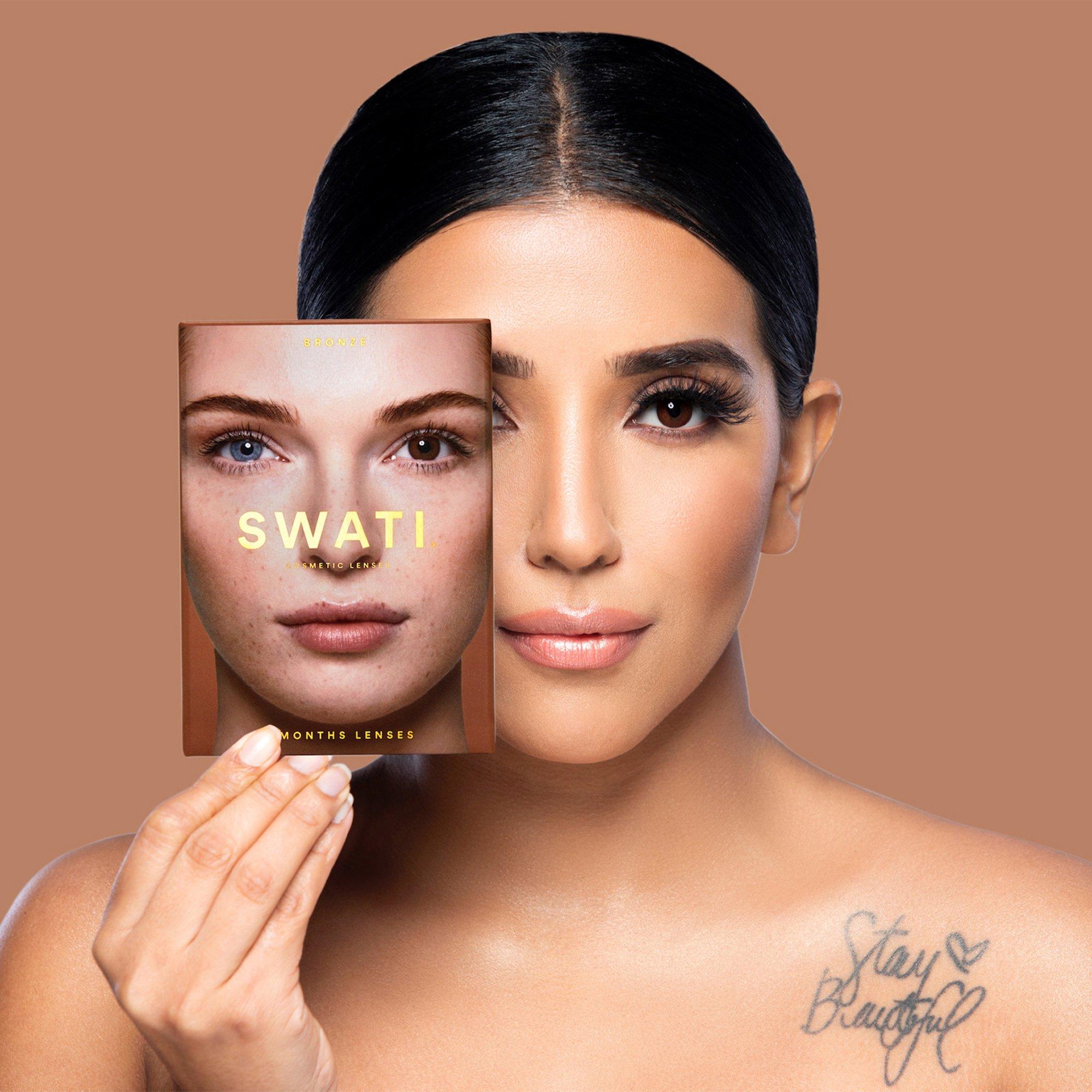 SWATI  Farbige Kontaktlinsen für 6 Monate 