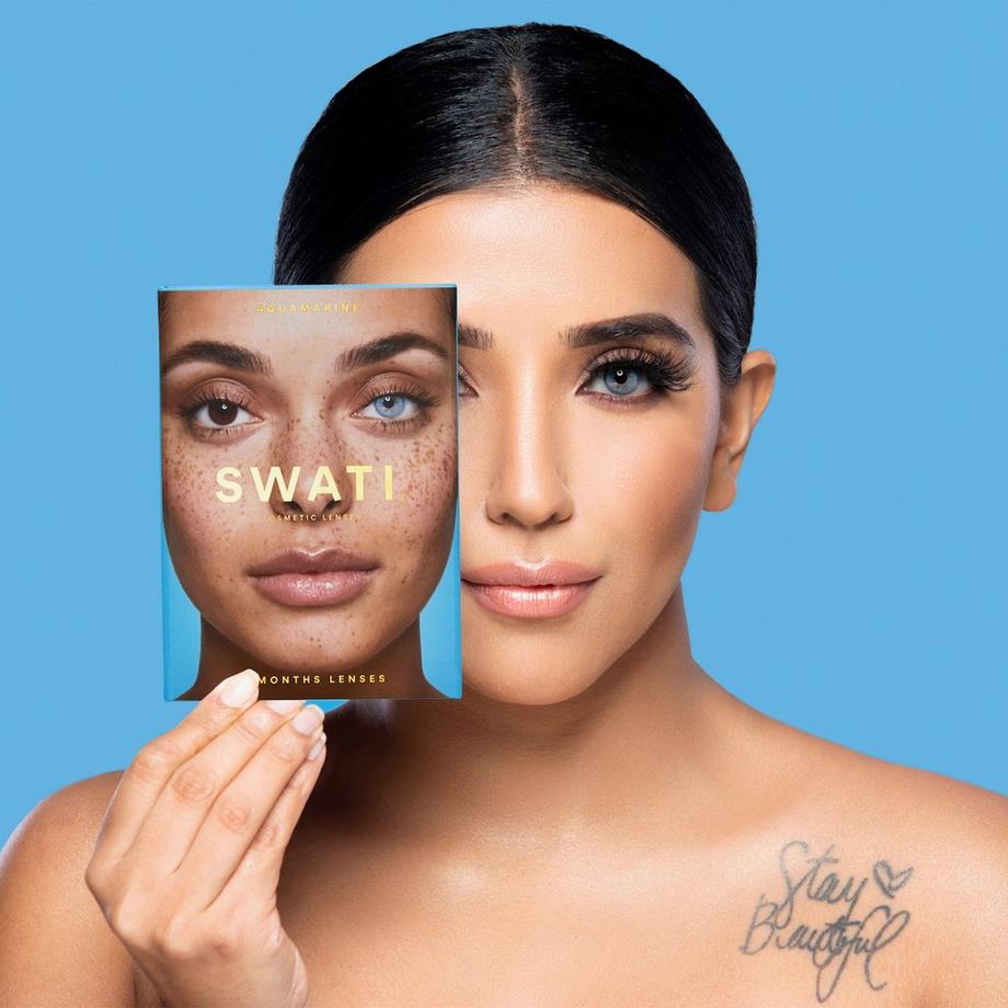SWATI  Farbige Kontaktlinsen für 6 Monate 