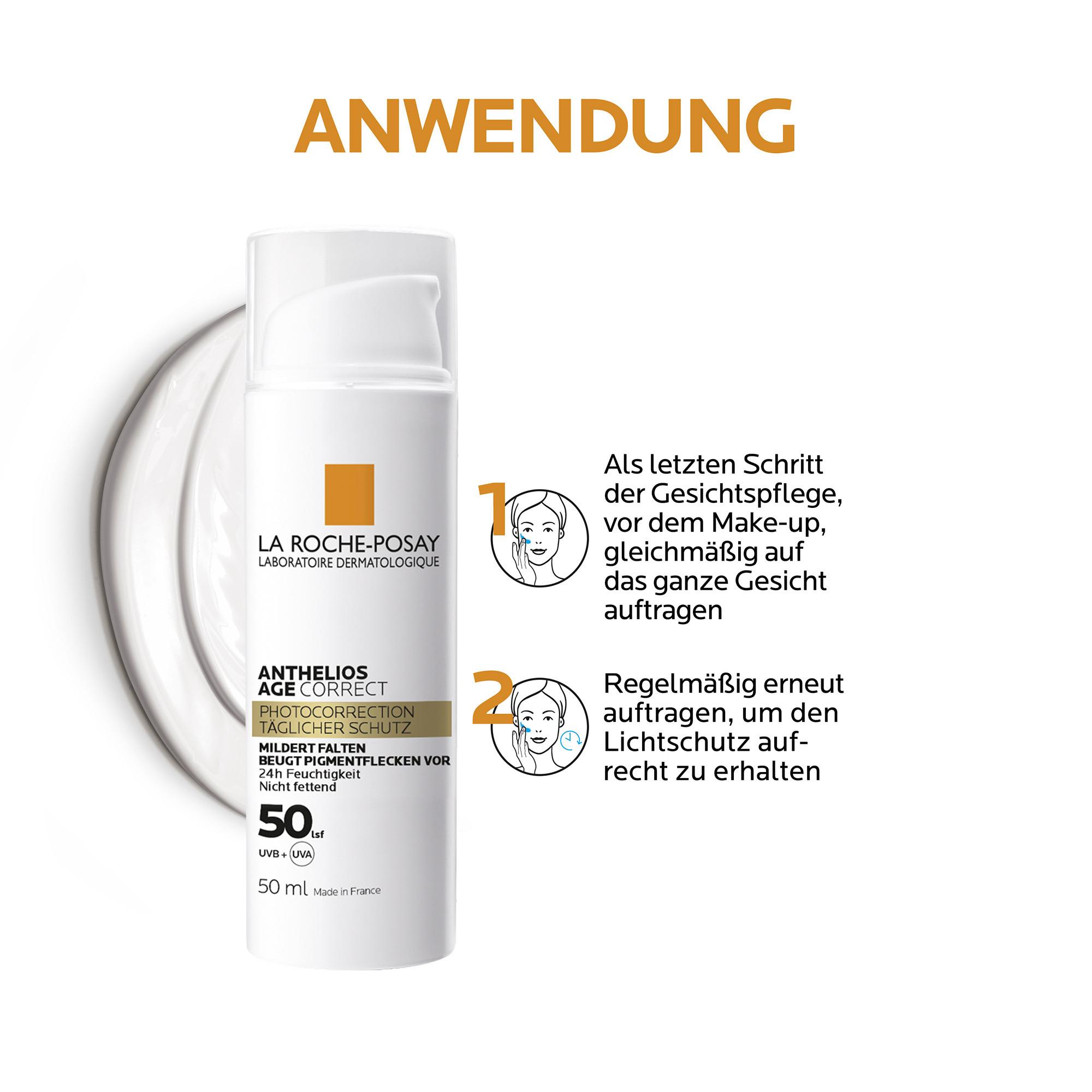 LA ROCHE POSAY Anth. Age Correct crème LSF50 Anthelios Age Correct LSF50+ 