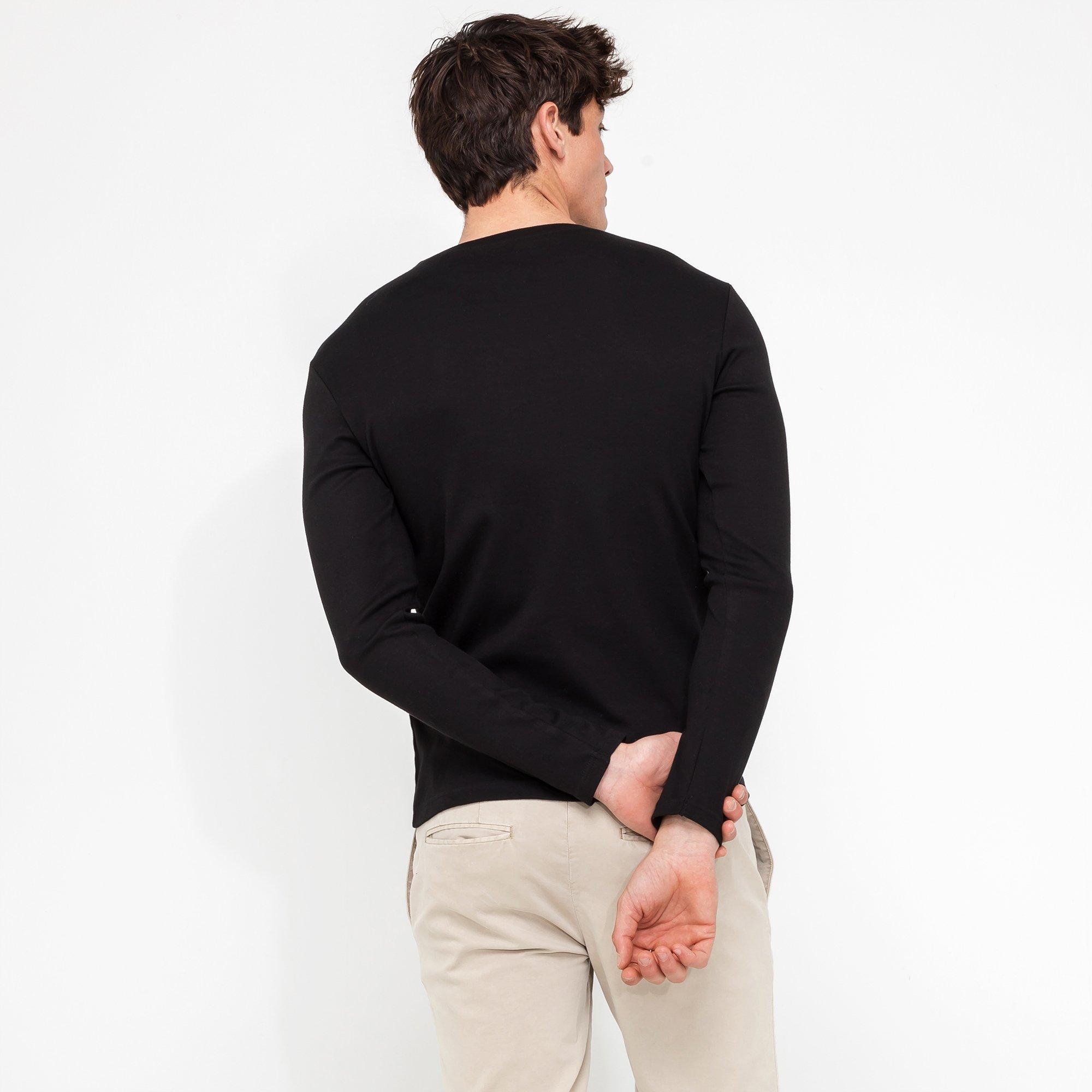 Manor Man T-shirt maniche lunghe Modern Fit  