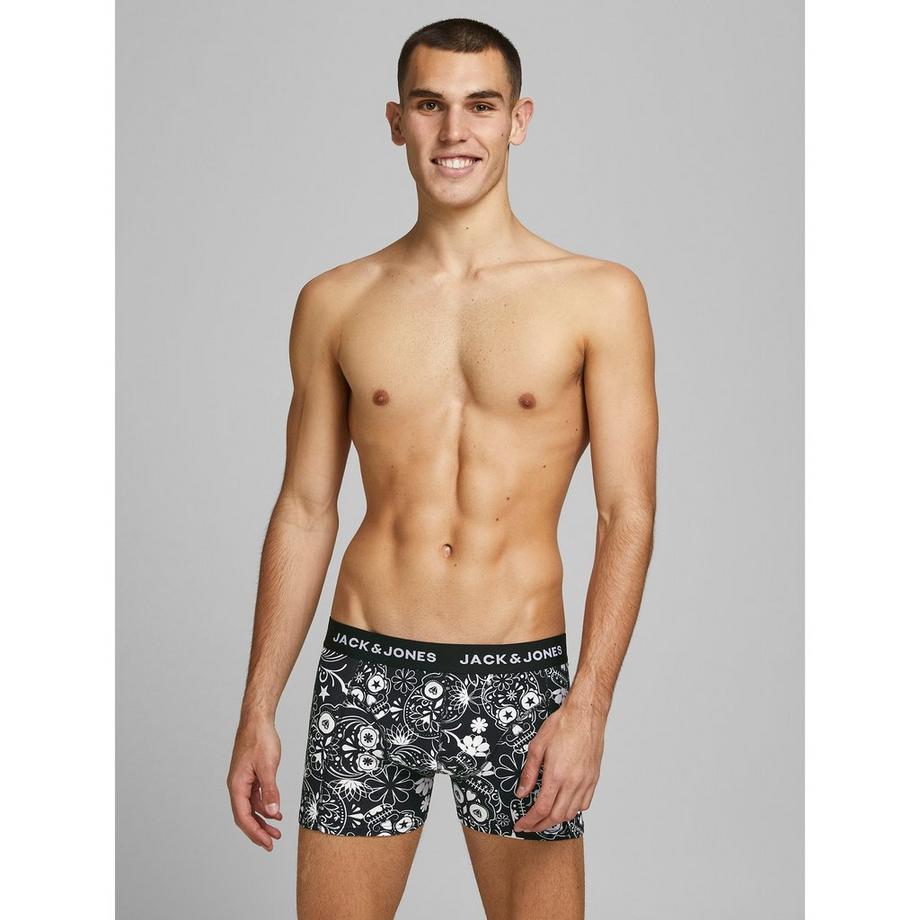 JACK & JONES JACSUGAR SKULL TRUNKS Lot de 3  