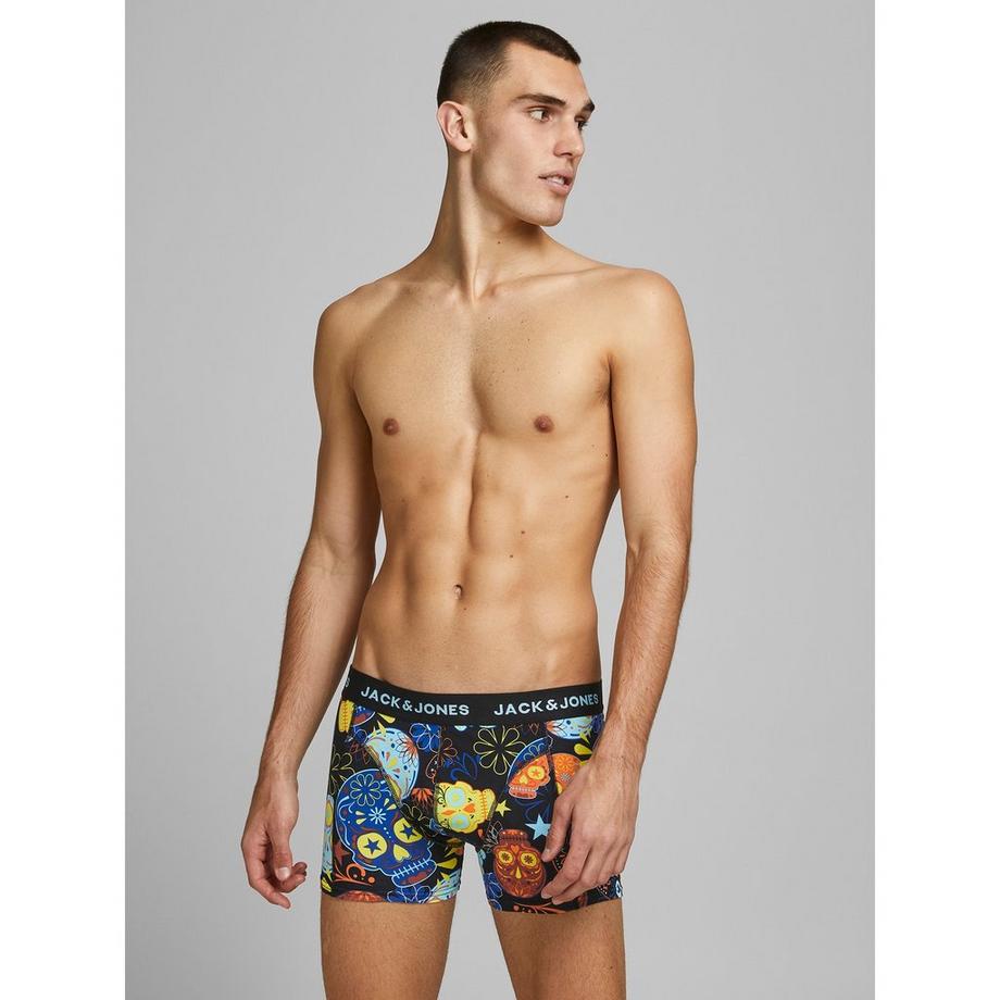 JACK & JONES JACSUGAR SKULL TRUNKS Lot de 3  
