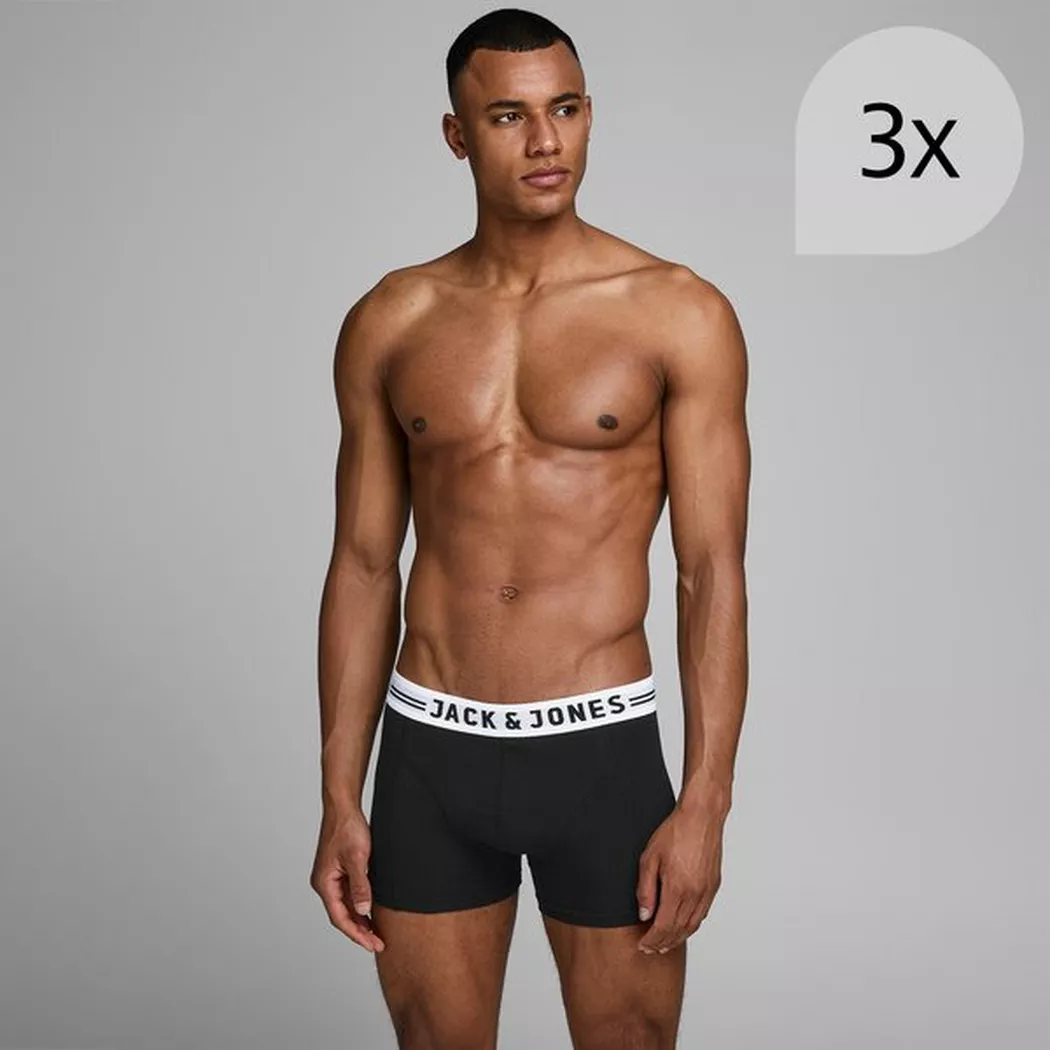 Jack & Jones - Triopack, Pantys, für Herren, Schwarz, Größe XXL
